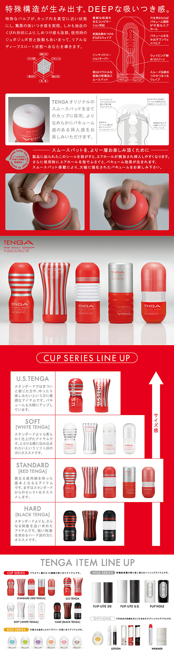 TENGA fB[vX[gEJbv DEEP THROAT CUP